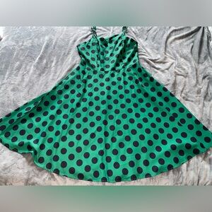 Pin Up Style Polkadot Dress